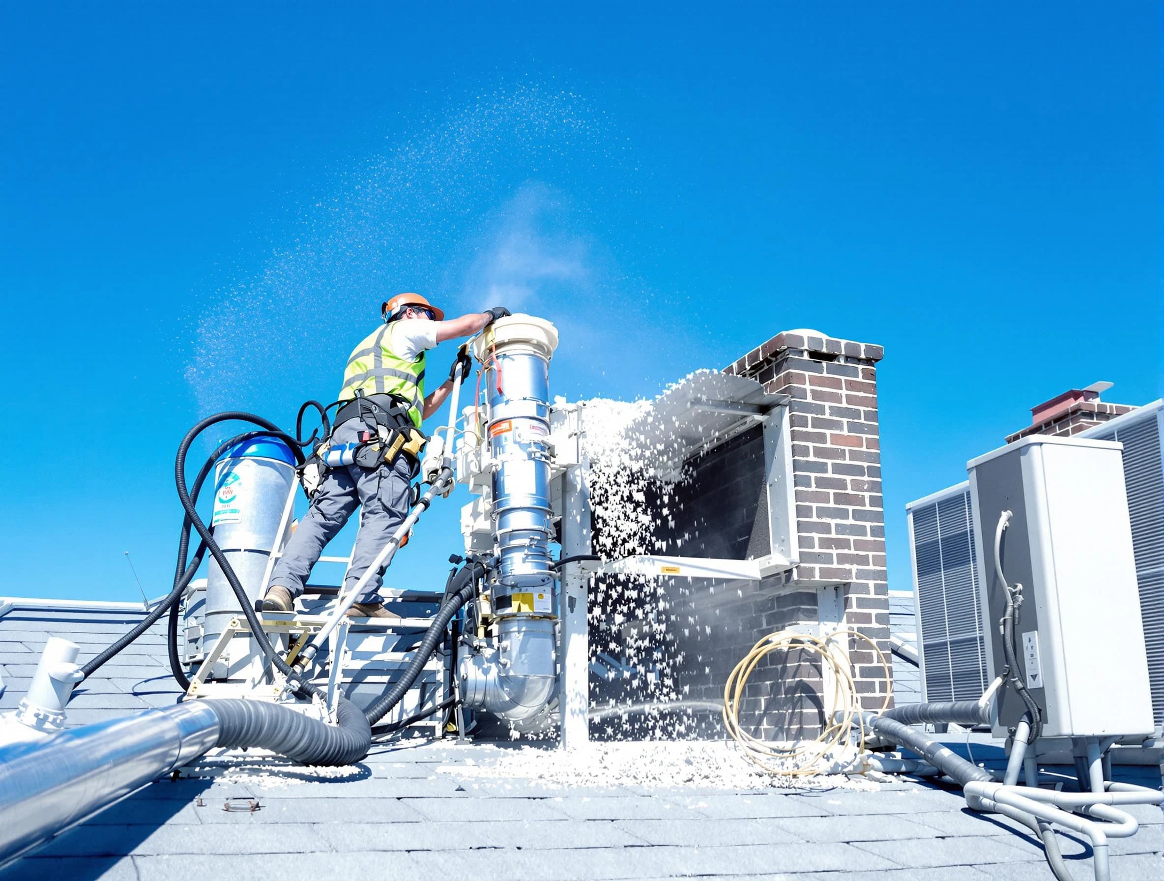 Expert roof dryer vent cleaning by Rio Rancho Dryer Vent Cleaning in Rio Rancho