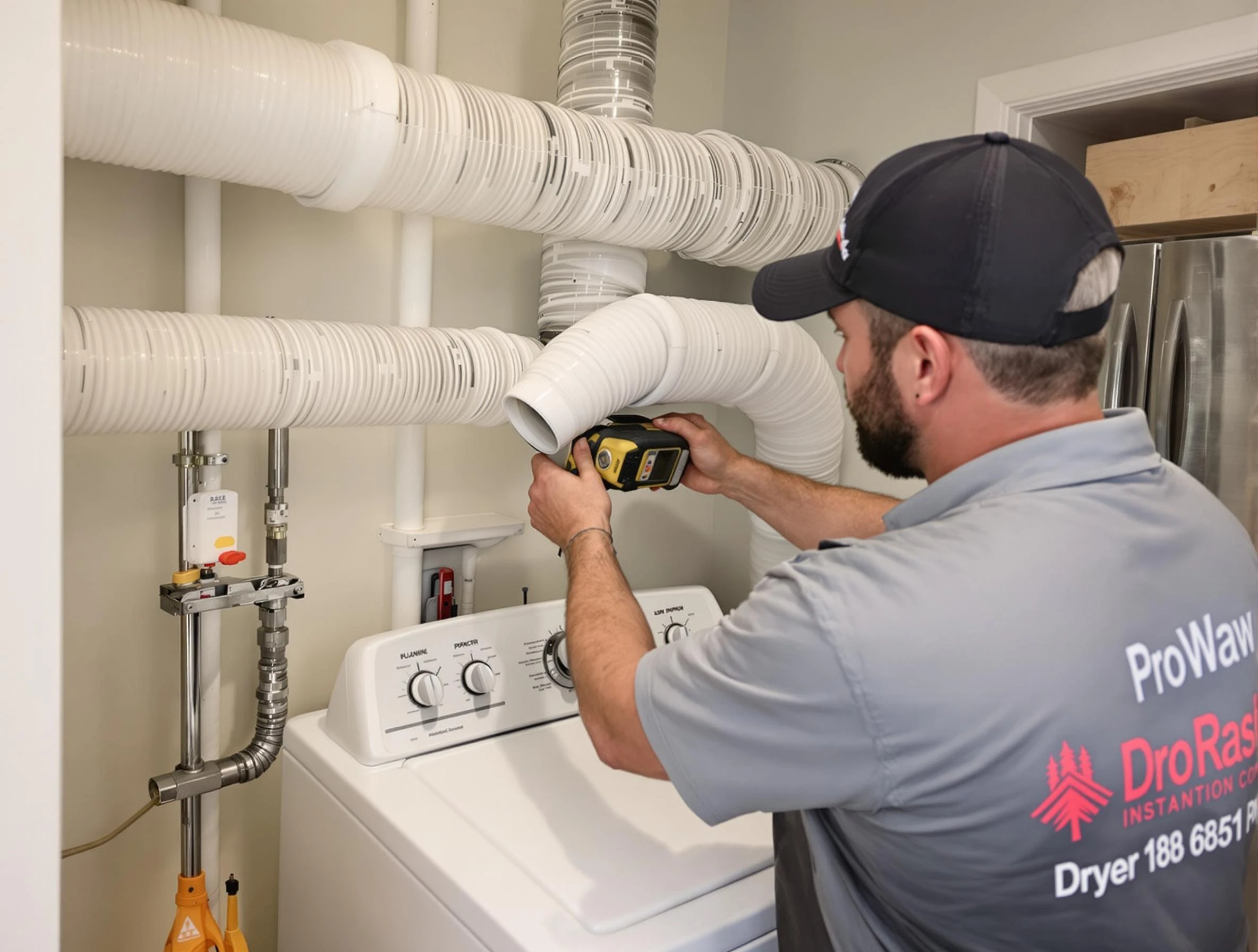 Professional dryer vent hose installation by Rio Rancho Dryer Vent Cleaning in Rio Rancho