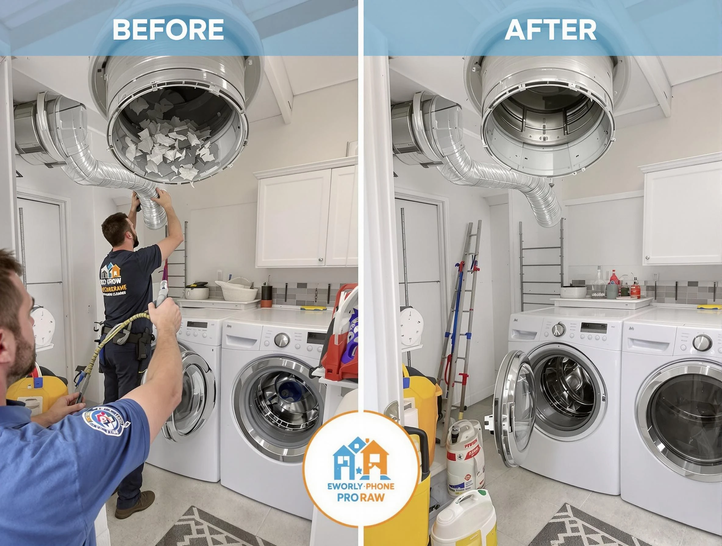 Residential dryer vent cleaning by Rio Rancho Dryer Vent Cleaning in Rio Rancho